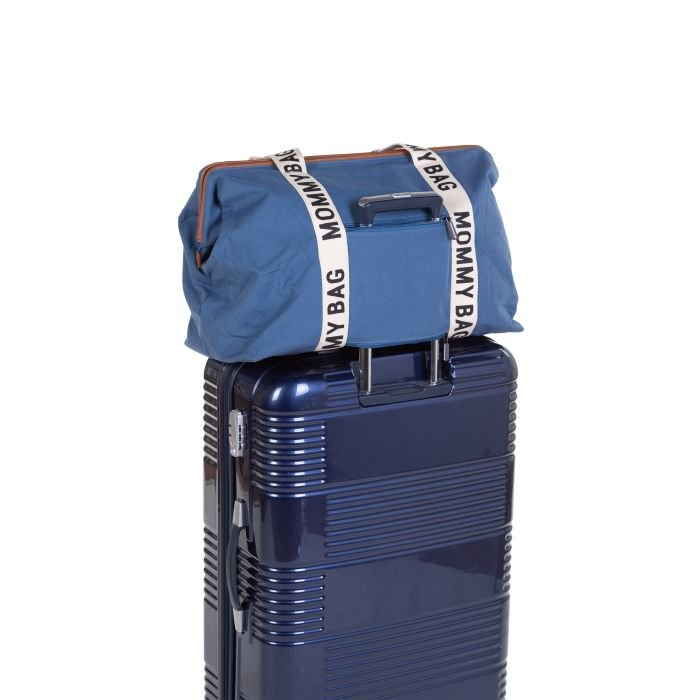 Geanta de infasat Childhome Mommy Bag Signature indigo – imaginea 4