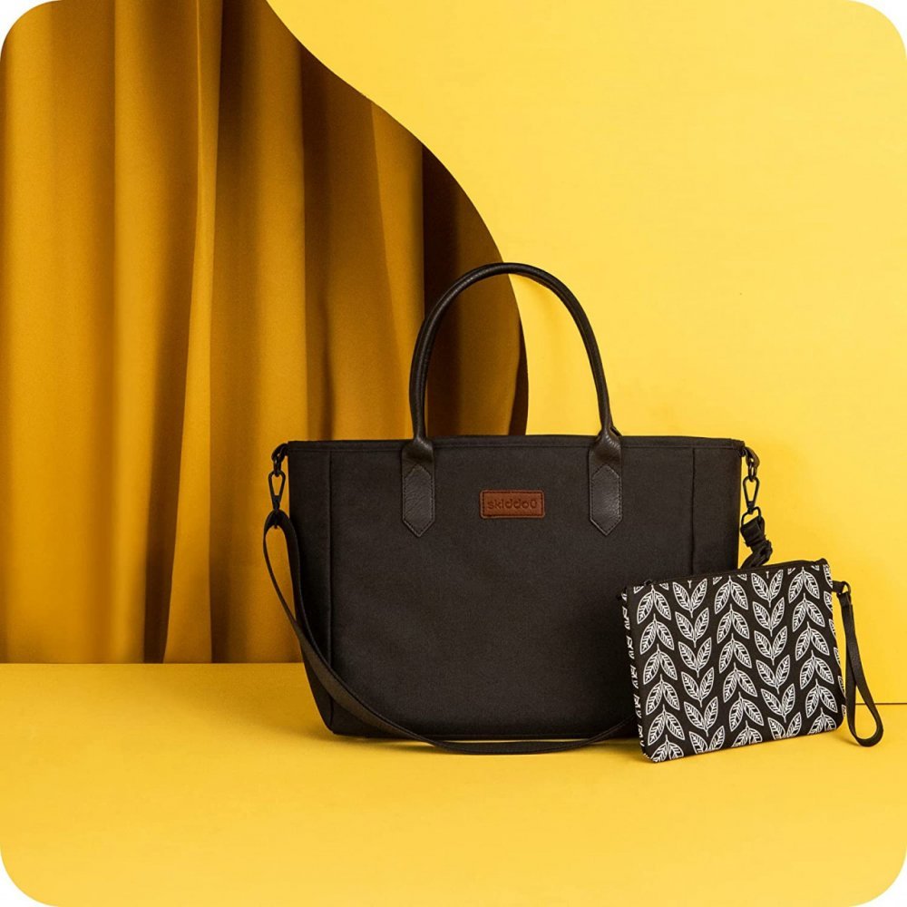 Geanta multifunctionala Skiddou pentru parinti Ingrid Onyx Negru – imaginea 5