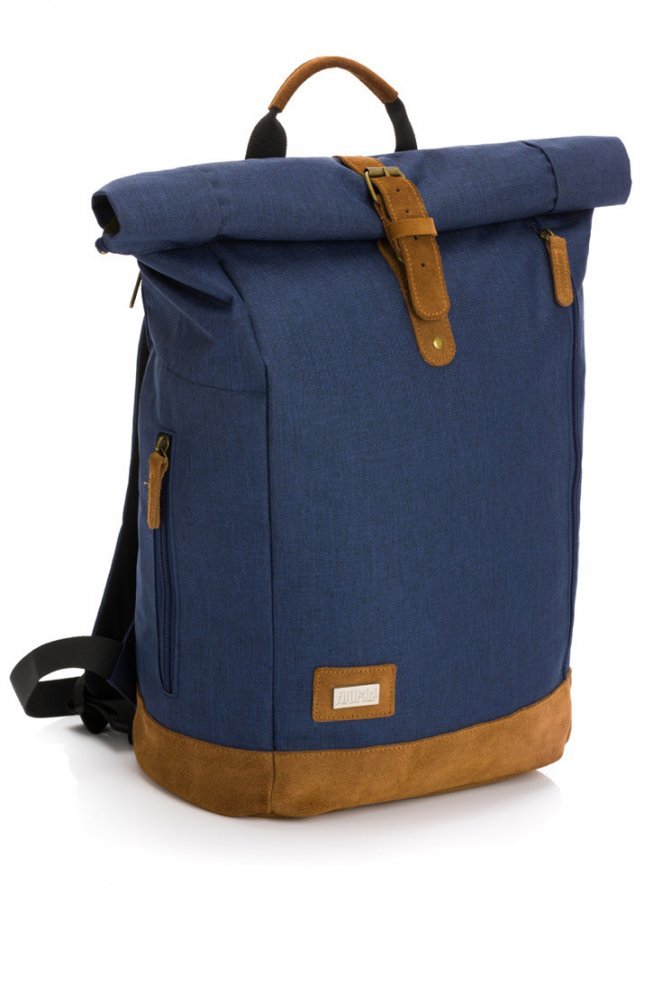 Geanta rol Berlin navy blue Fillikid – imaginea 6
