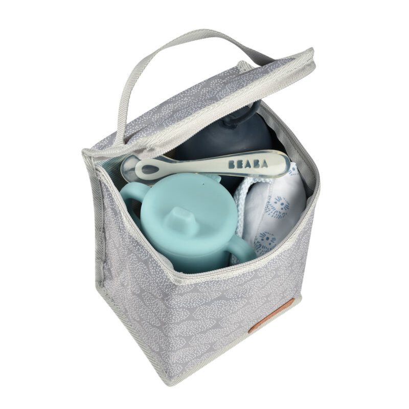 Geanta termoizolanta Beaba Tiny Clouds – imaginea 2