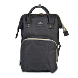Geanta tip rucsac pentru mamici Cangaroo Amelia Dark Grey,curele reglabile,compartiment termic pentru biberoane,buzunare multiple