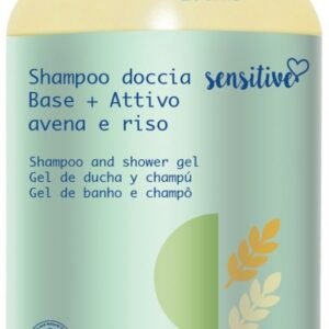 Gel de dus - sampon Sensitive bio 250ml Biolu