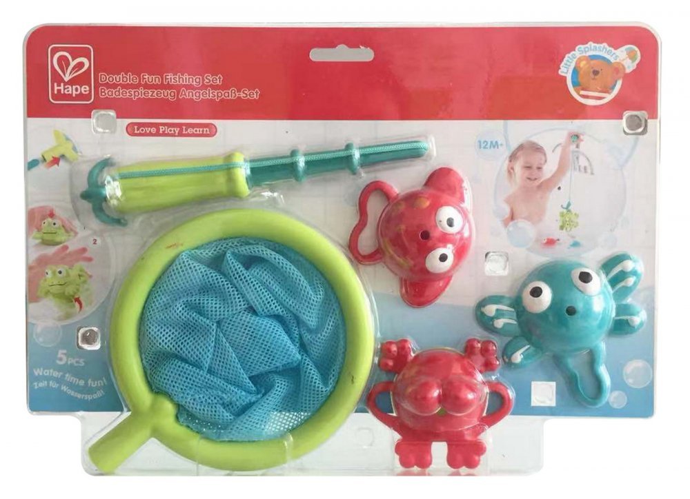 Set de pescuit distractie dubla Hape