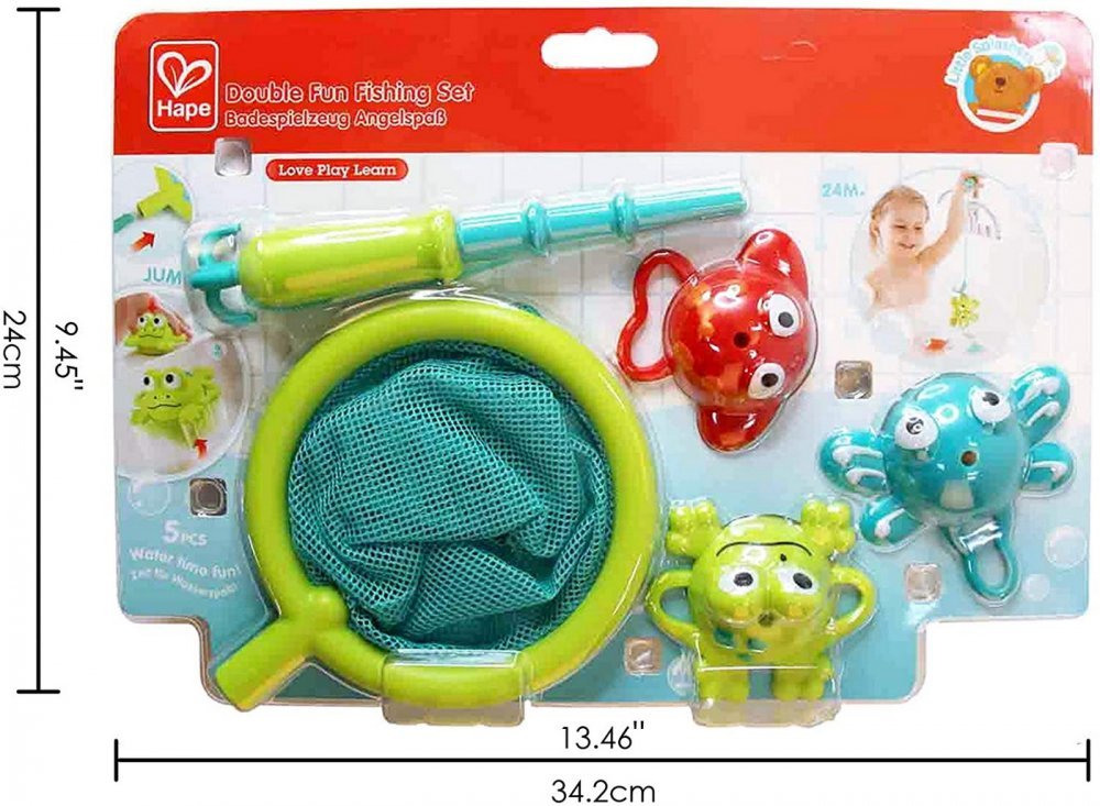 Set de pescuit distractie dubla Hape – imaginea 7