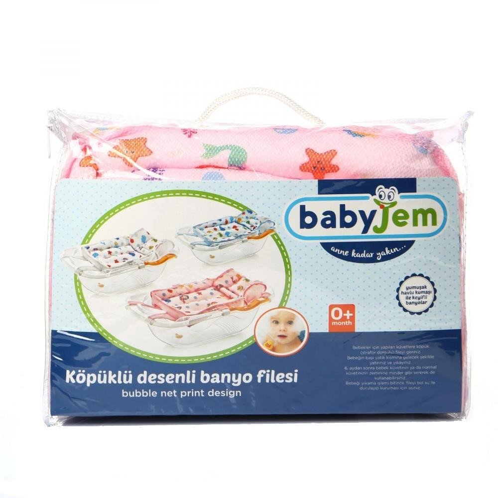 Hamac din spuma pentru cadita Ocean Baby Bath Pink – imaginea 6