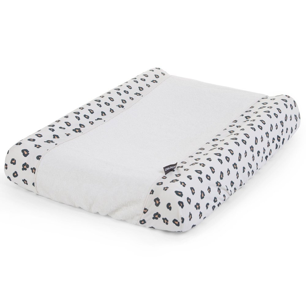 Husa saltea de infasat Childhome Jerse Frotir Leopard – imaginea 3