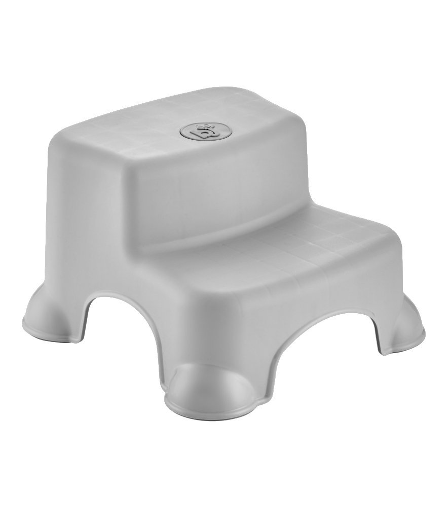 Inaltator cu doua trepte BabyJem Step Stool Grey – imaginea 2
