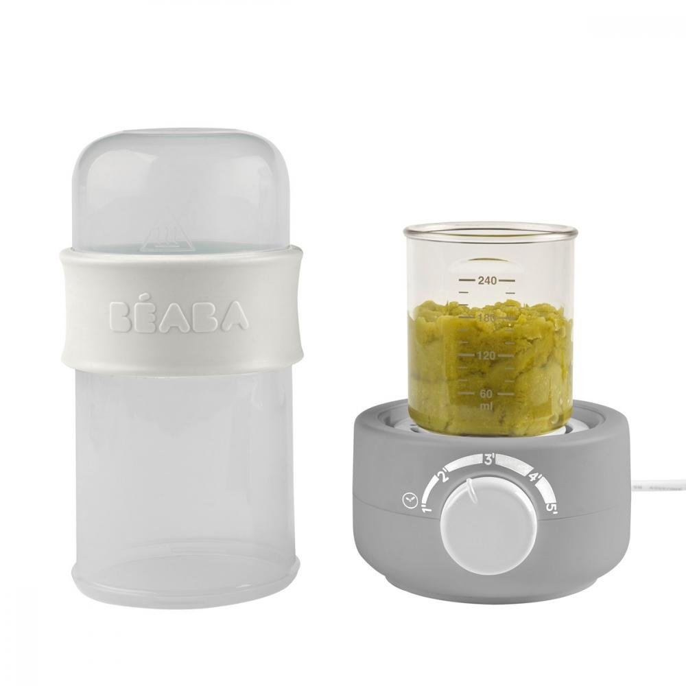 Incalzitor biberoane si sterilizator Baby Milk Secong Gri – imaginea 3