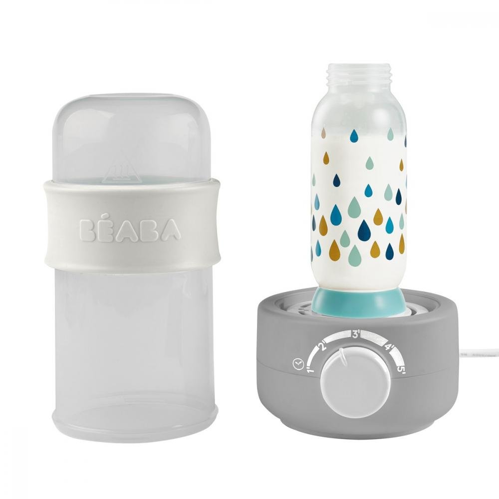 Incalzitor biberoane si sterilizator Baby Milk Secong Gri – imaginea 4