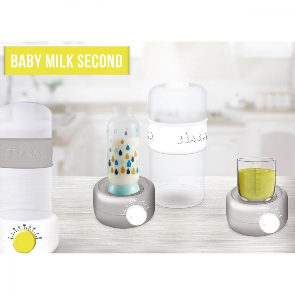 Incalzitor biberoane si sterilizator Baby Milk Secong Gri – imaginea 5