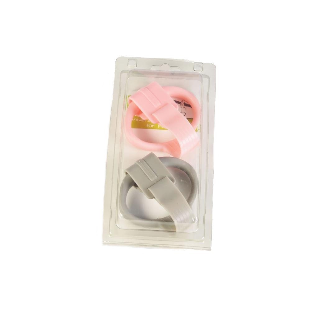 Set 2 inele pentru tarc de joaca Moni PinkGrey – imaginea 3