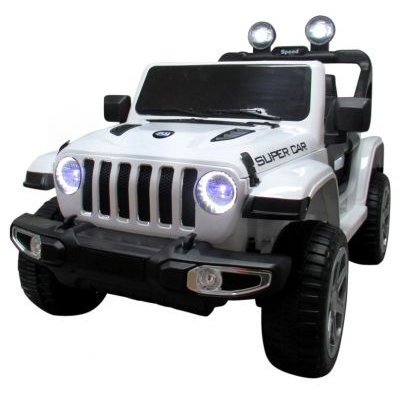 Jeep electric pentru copii R-Sport 140W X4 TS-938 alb 4 X 4 cu telecomanda – imaginea 3