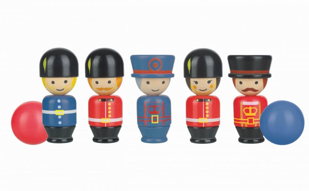 Joc popice figurine londoneze Orange Tree Toys – imaginea 3