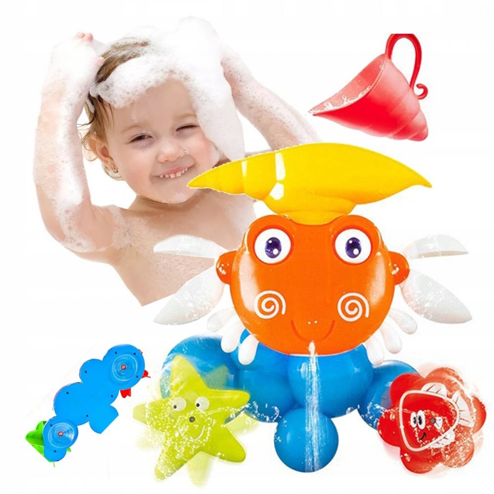 Jucarie de baie Crabul fericit – imaginea 4