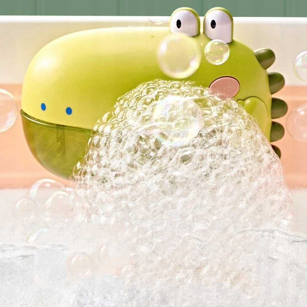 Jucarie de baie cu baloane de sapun crocodil ikonka – imaginea 3