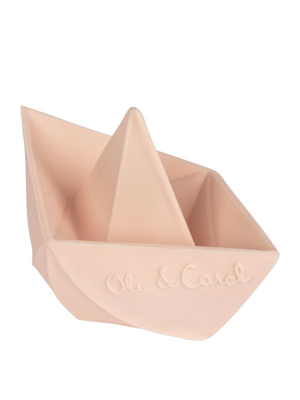 Jucarie pentru baie Barcuta Origami nude – imaginea 2