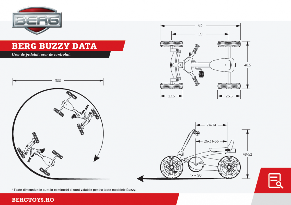 Kart Berg Buzzy Police – imaginea 8