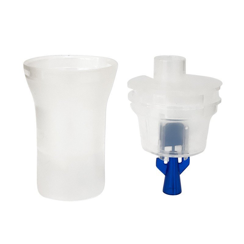 Kit de nebulizare RedLine RDA015 pahar si piesa de gura MMAD 3 m pentru aparate de aerosoli cu compresor – imaginea 3