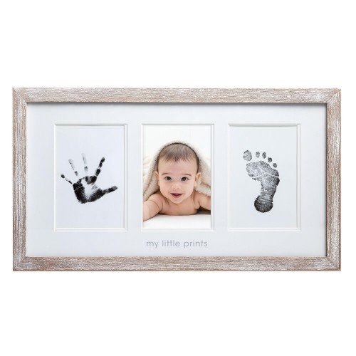 Kit rama foto amprenta cu cerneala pentru manuta si piciorus model vintage Pearhead – imaginea 8