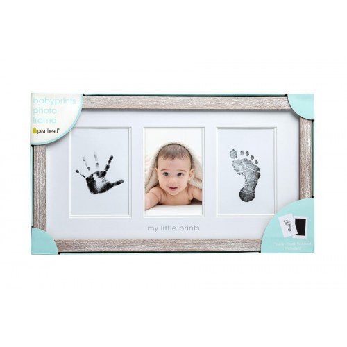 Kit rama foto amprenta cu cerneala pentru manuta si piciorus model vintage Pearhead – imaginea 2