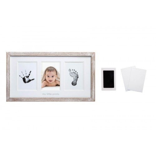 Kit rama foto amprenta cu cerneala pentru manuta si piciorus model vintage Pearhead – imaginea 3