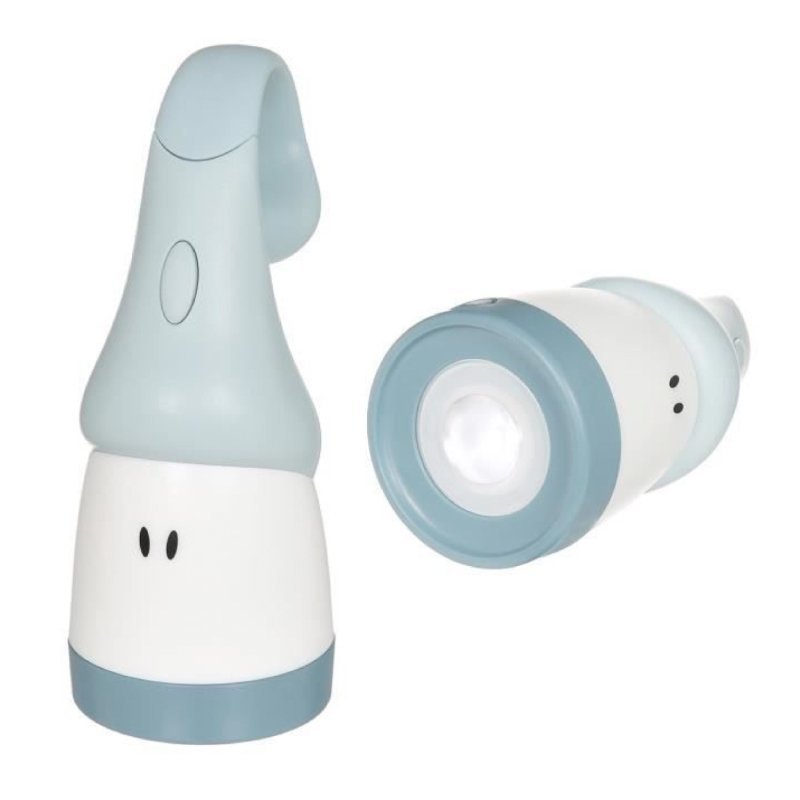 Lampa portabila 2 in 1 Beaba Pixie Torch Light Blue – imaginea 2