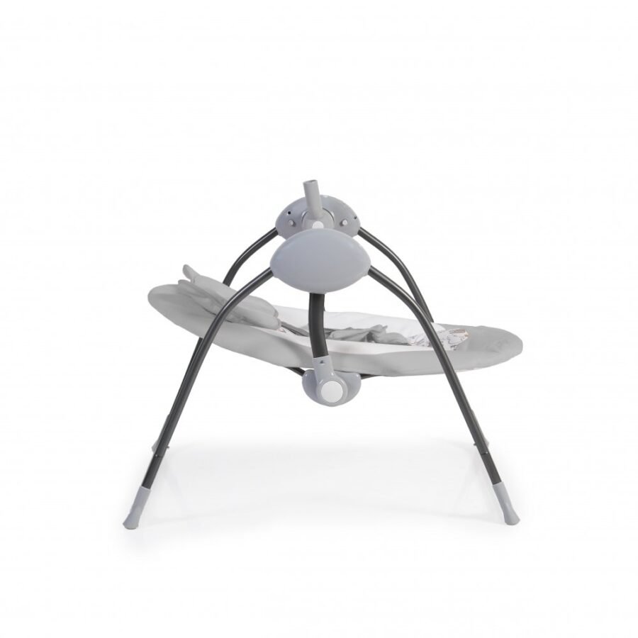 Leagan electric cu telecomanda si conectare la priza Zazu Grey – imaginea 6