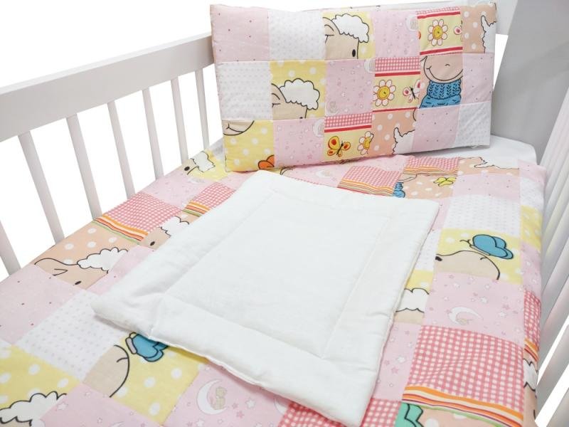 Lenjerie Mini Patratel multicolor girl 4 piese 120×60 – imaginea 2
