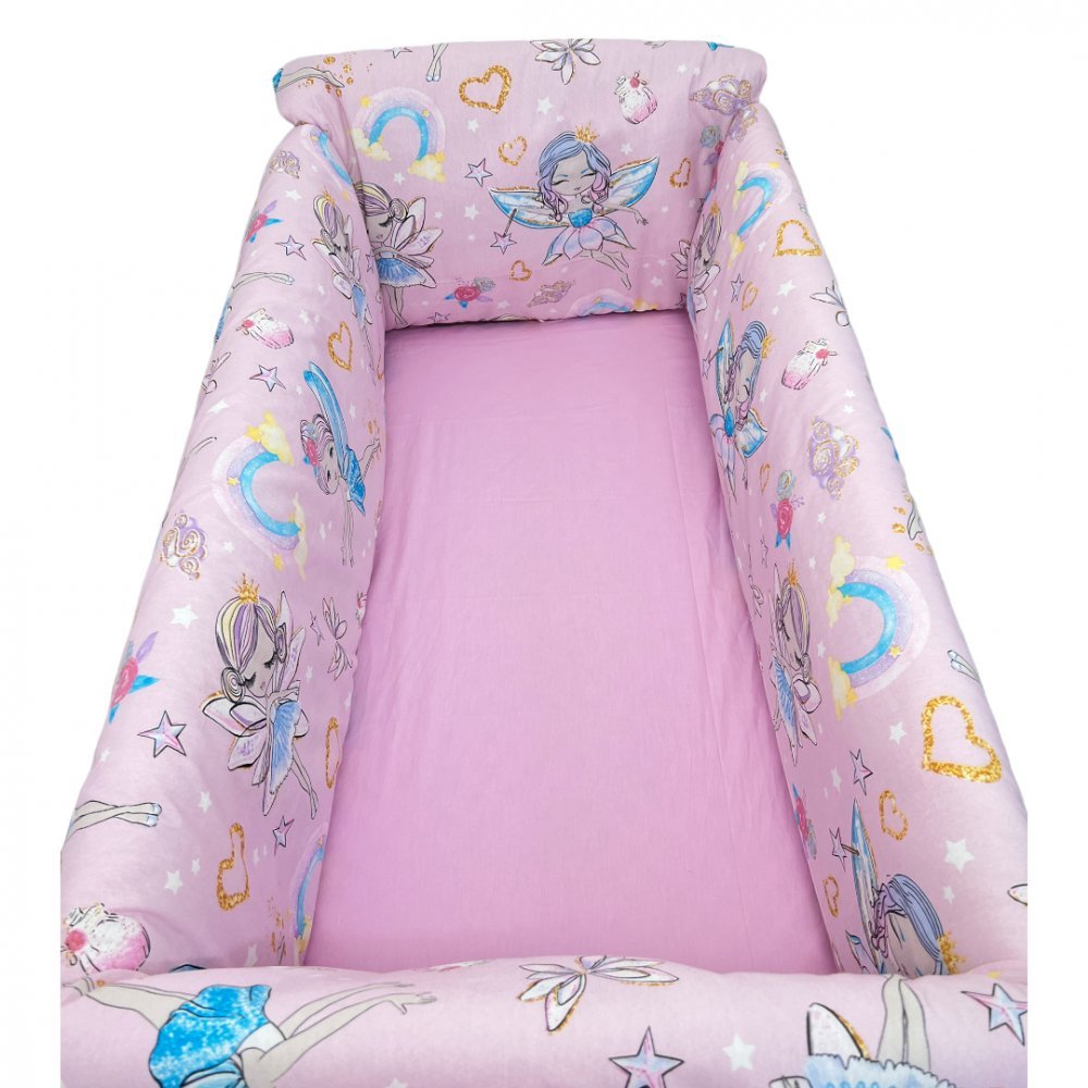 Lenjerie de pat Maxi Zane pe roz 120×60 cm