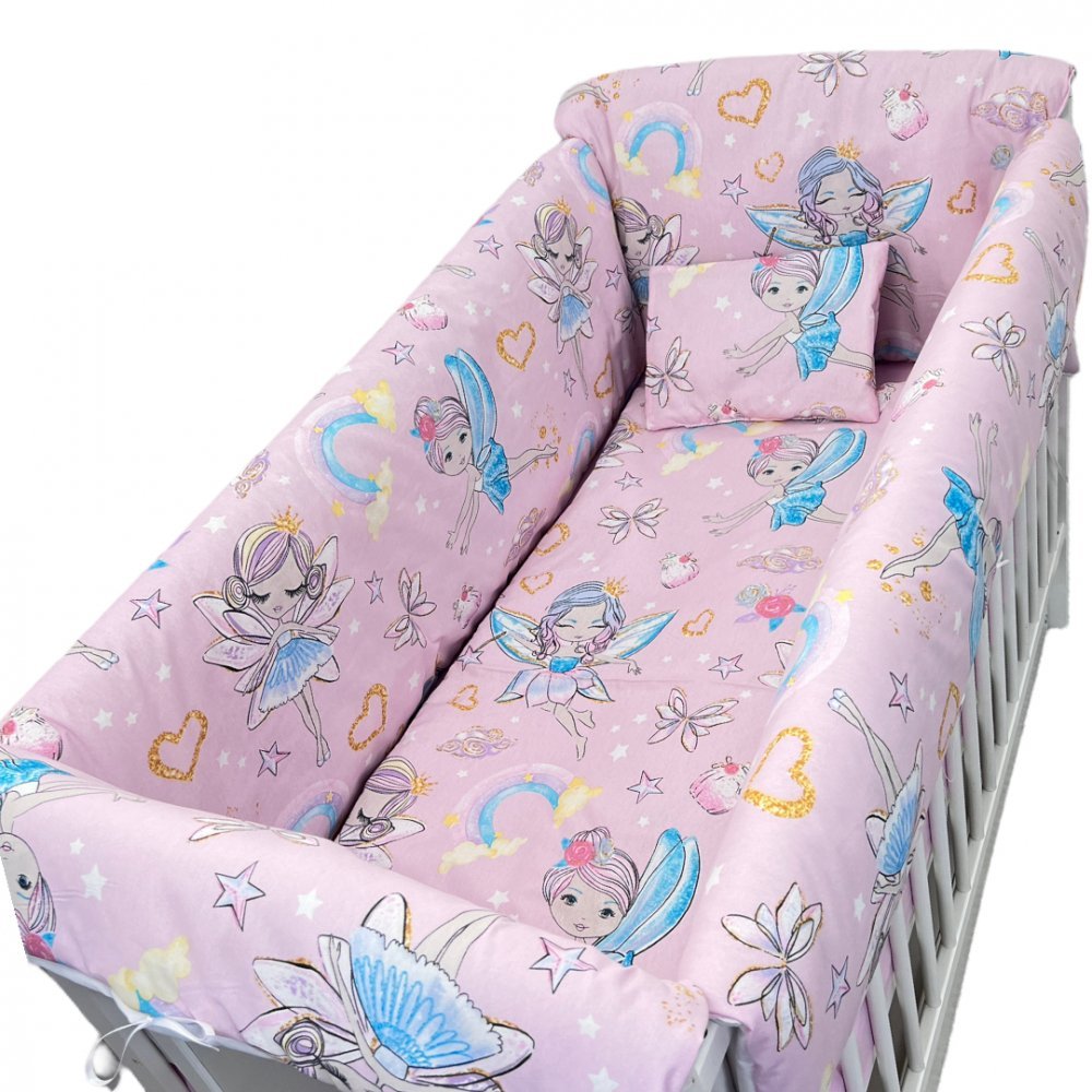 Lenjerie de pat Maxi Zane pe roz 120×60 cm – imaginea 2