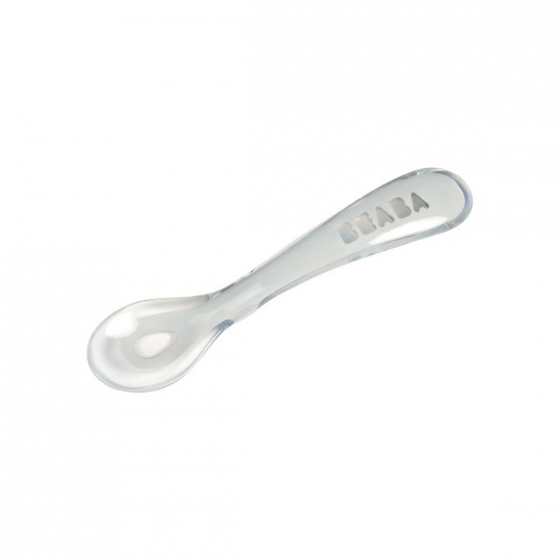 Lingurita Silicon +8 luni Gri – imaginea 2