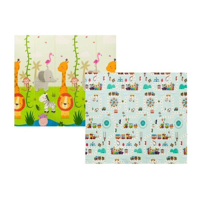 Covoras educativ Lionelo Robby 200 x 180 cm Multicolor – imaginea 2