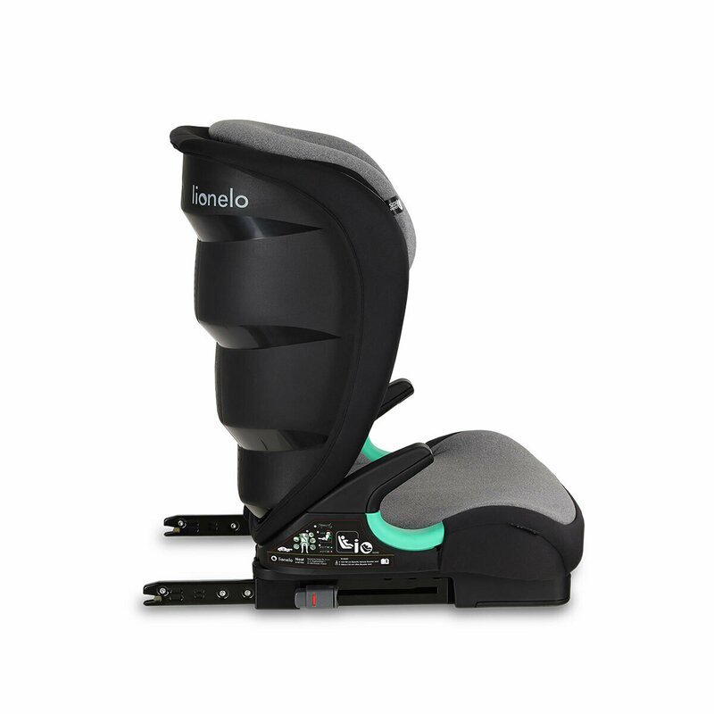 Scaun auto i-Size Neal cu isofix 15-36 kg Grey Srone – imaginea 4