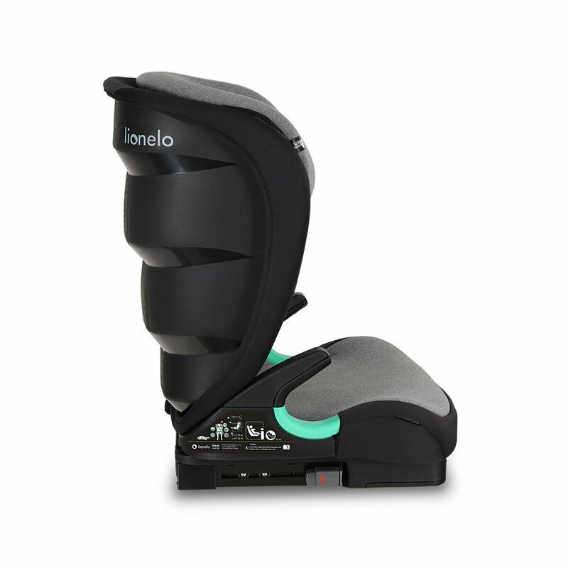 Scaun auto i-Size Neal cu isofix 15-36 kg Grey Srone – imaginea 5