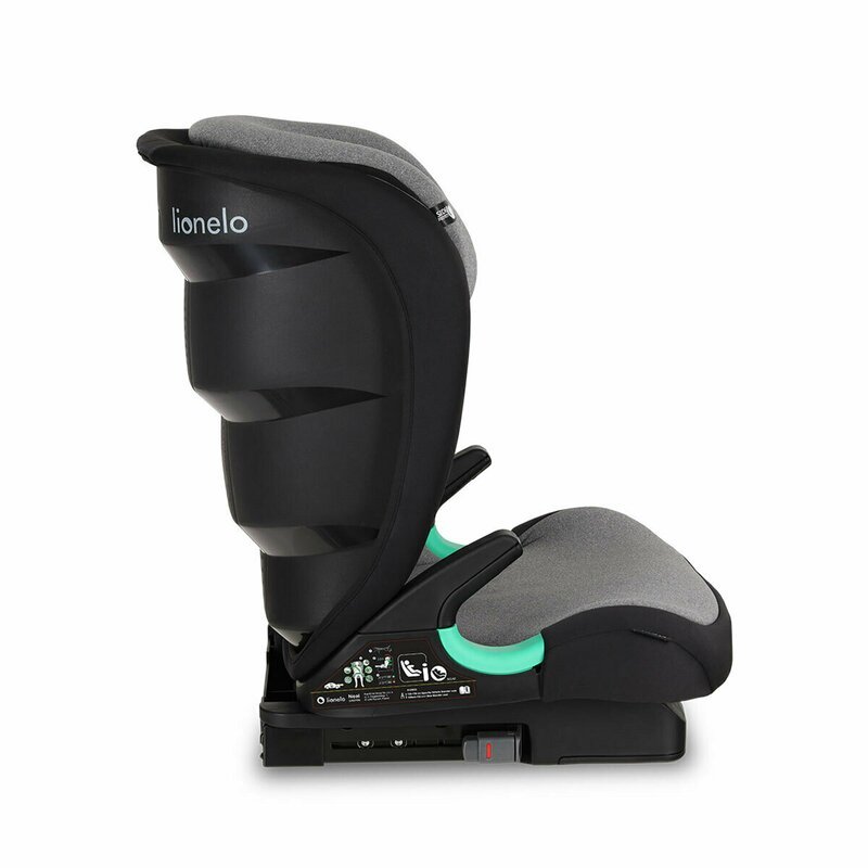 Scaun auto i-Size Neal cu isofix 15-36 kg Grey Srone – imaginea 6