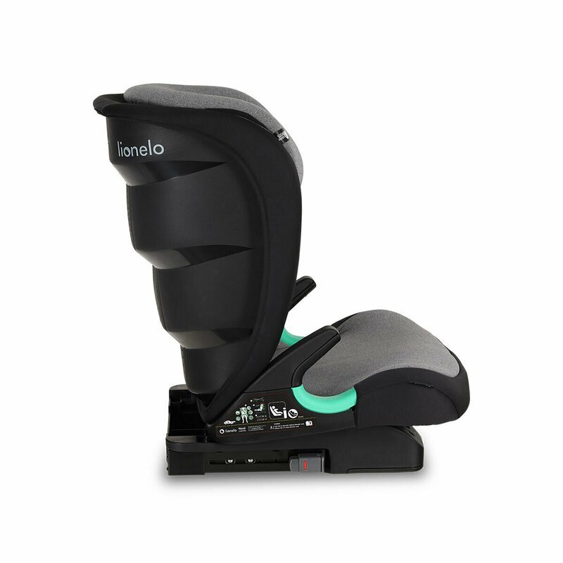 Scaun auto i-Size Neal cu isofix 15-36 kg Grey Srone – imaginea 7
