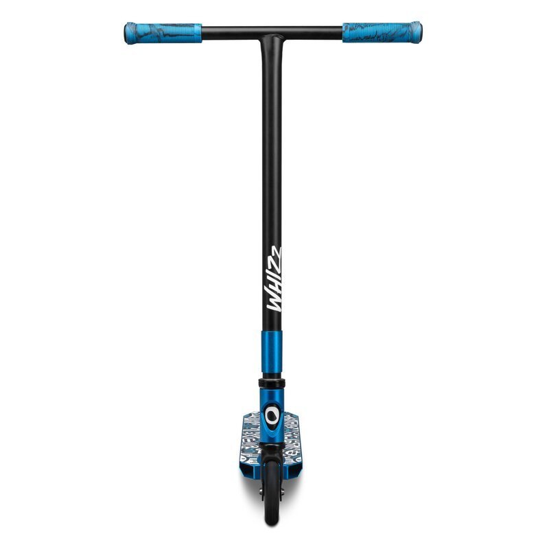 Trotineta Lionelo Whizz albastru pentru acrobatii, din aluminiu, frana Flex Fender, greutate suportata 100 kg – imaginea 2