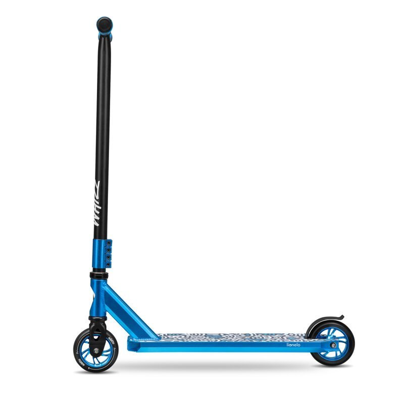 Trotineta Lionelo Whizz albastru pentru acrobatii, din aluminiu, frana Flex Fender, greutate suportata 100 kg – imaginea 3