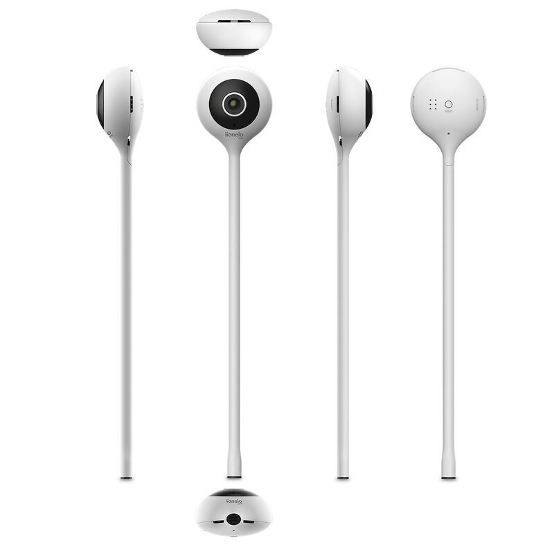 Video monitor Lionelo Babyline Smart cu cablu USB alb – imaginea 3