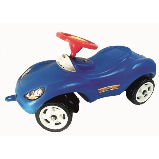 Masinuta copii fara pedale Step Car Burak Blue recomandata copiilor peste 3 ani actionata cu picioarele – imaginea 2