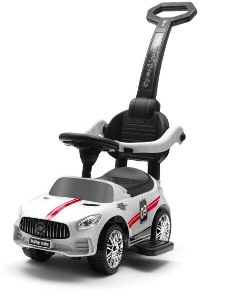 Masinuta copii de impins R-Sport J7 Alb cu protectie impotriva rasturnarii, suport pentru picioare, maner pentru ghidare de catre parinte recomandata copiilor cu varsta cuprinsa intre 1-3 ani – imaginea 5