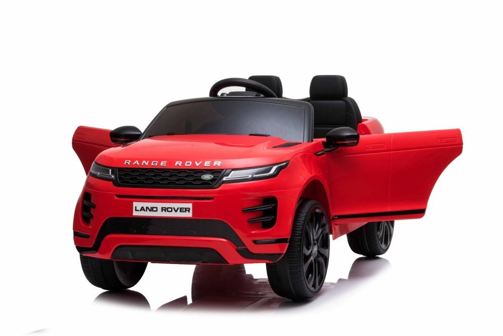 Masinuta electrica pentru copii Nichiduta Range Rover Red 12V 70W cu scaun piele si roti EVA, centuri siguranta, mufa mp3, slot usb, functie slow start, telecomanda – imaginea 5