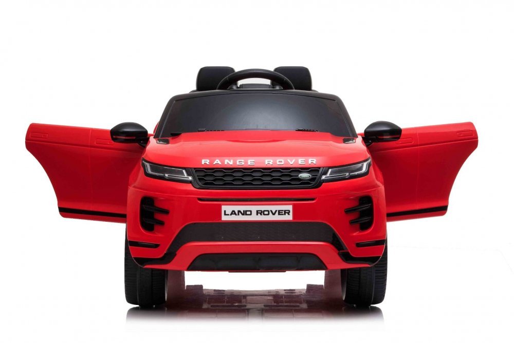Masinuta electrica pentru copii Nichiduta Range Rover Red 12V 70W cu scaun piele si roti EVA, centuri siguranta, mufa mp3, slot usb, functie slow start, telecomanda – imaginea 6