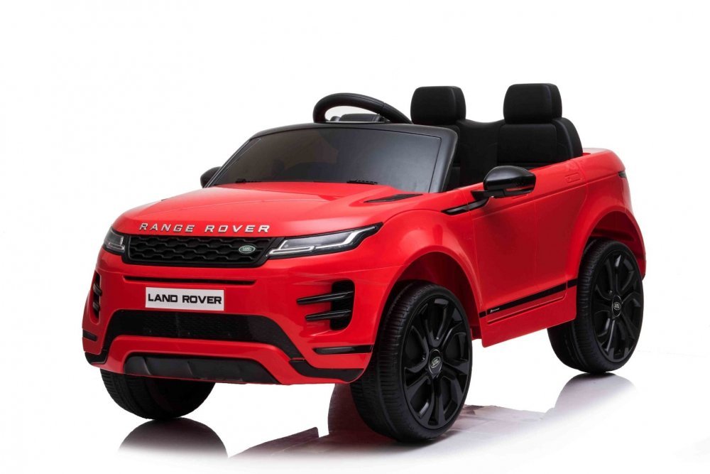 Masinuta electrica pentru copii Nichiduta Range Rover Red 12V 70W cu scaun piele si roti EVA, centuri siguranta, mufa mp3, slot usb, functie slow start, telecomanda – imaginea 7