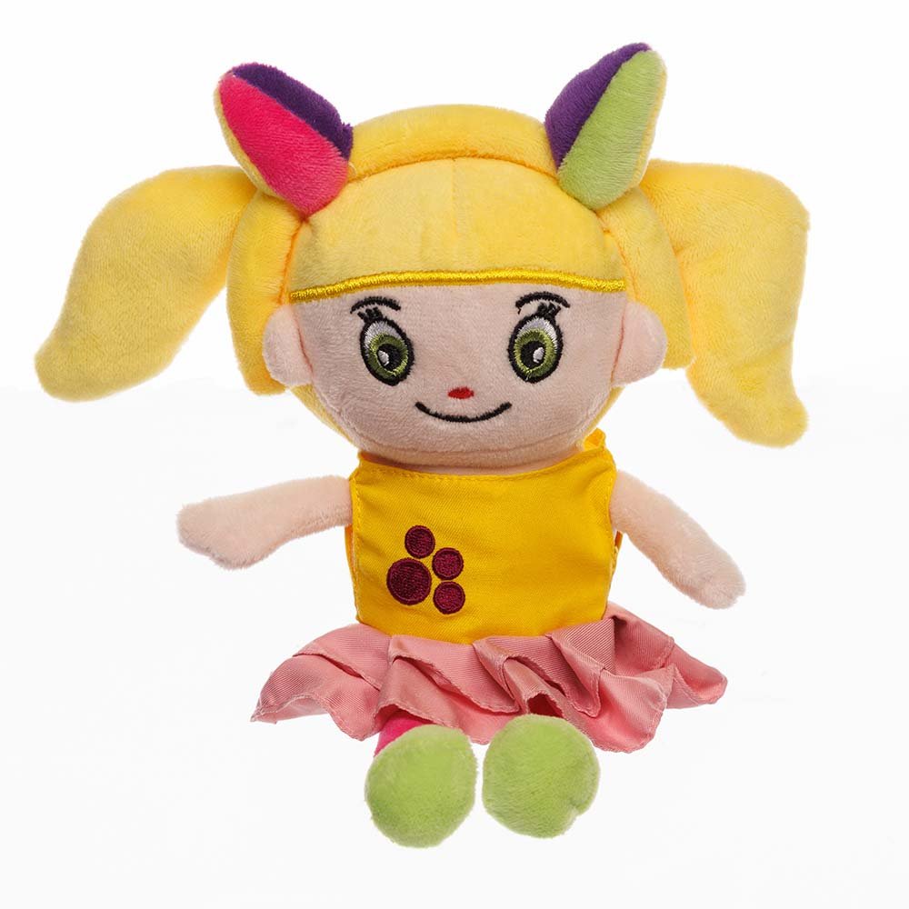 Mini Păpușa Fetița Zurli, dimensiune 15 cm – imaginea 3