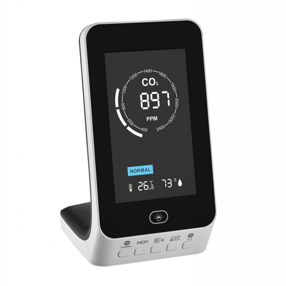 Monitor dioxid de carbon (CO2) cu afisaj temperatura si umiditate AIRCO2NTROL UP TFA 31.5010.02