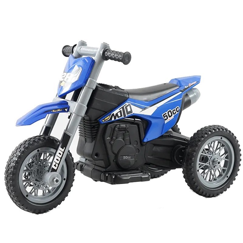 Motocicleta electrica pentru copii Nichiduta 35W Moto Blue cu pornire la buton si lumini – imaginea 6