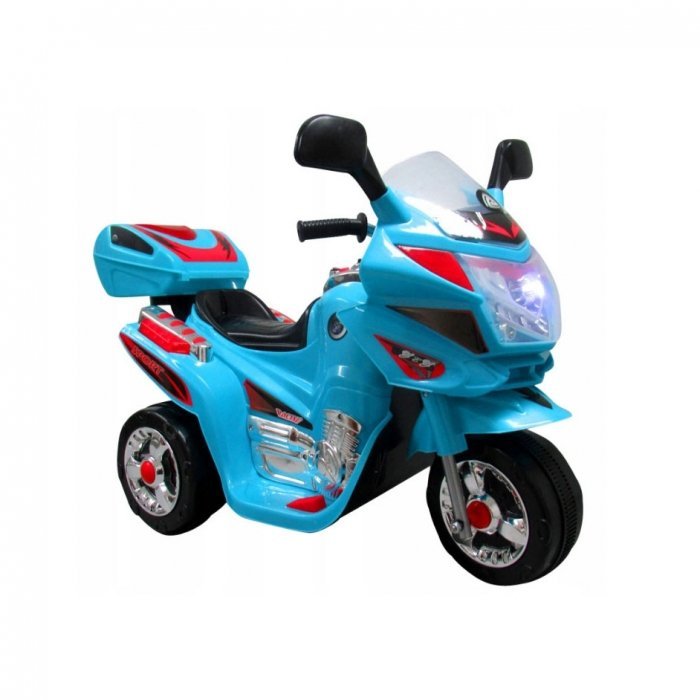 Motocicleta electrica pentru copii M6 albastra 20W