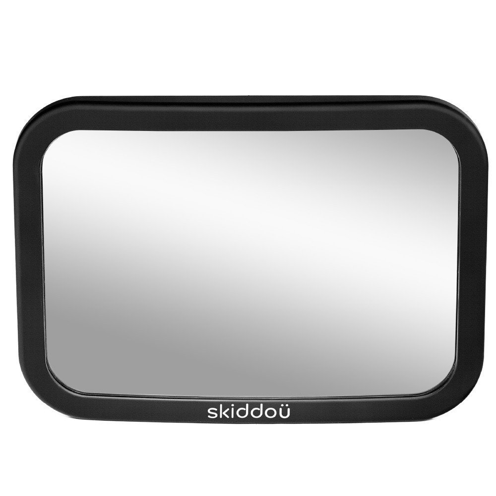 Oglinda auto retrovizoare Skiddou pentru supraveghere copii Basp reglare 360 grade 26×19 cm – imaginea 2