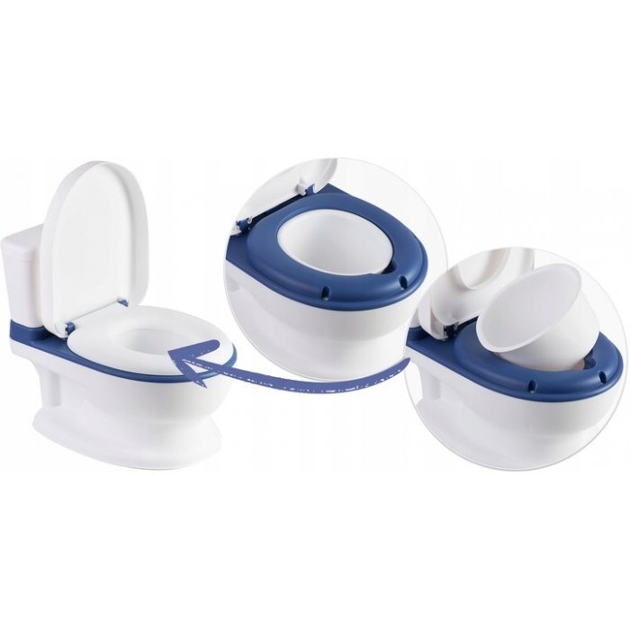 Olita cu sunete Ricokids RK-290 alb cu albastru – imaginea 7